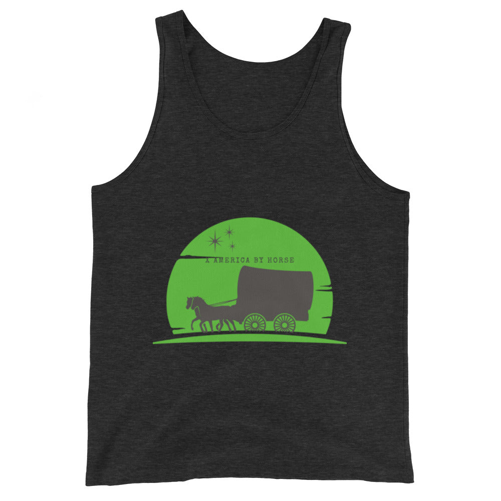 X America by Horse Green Tank Top