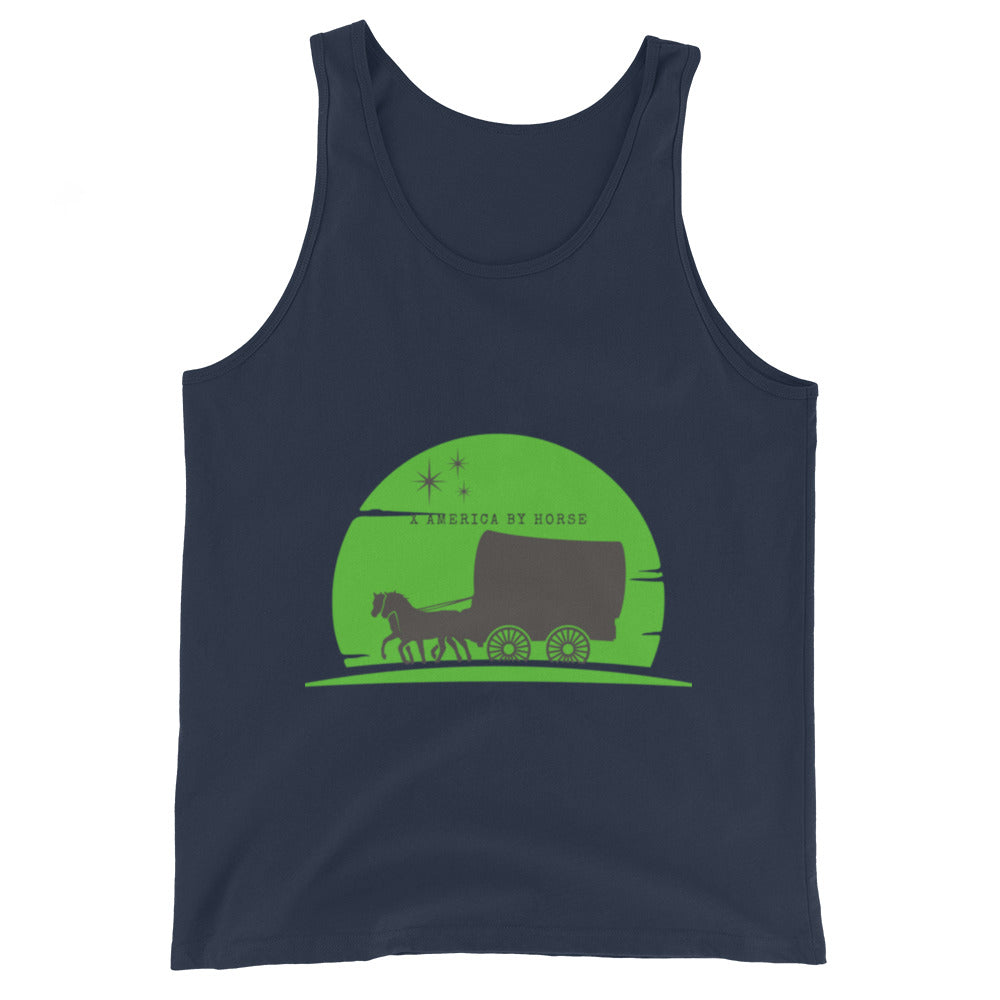 X America by Horse Green Tank Top