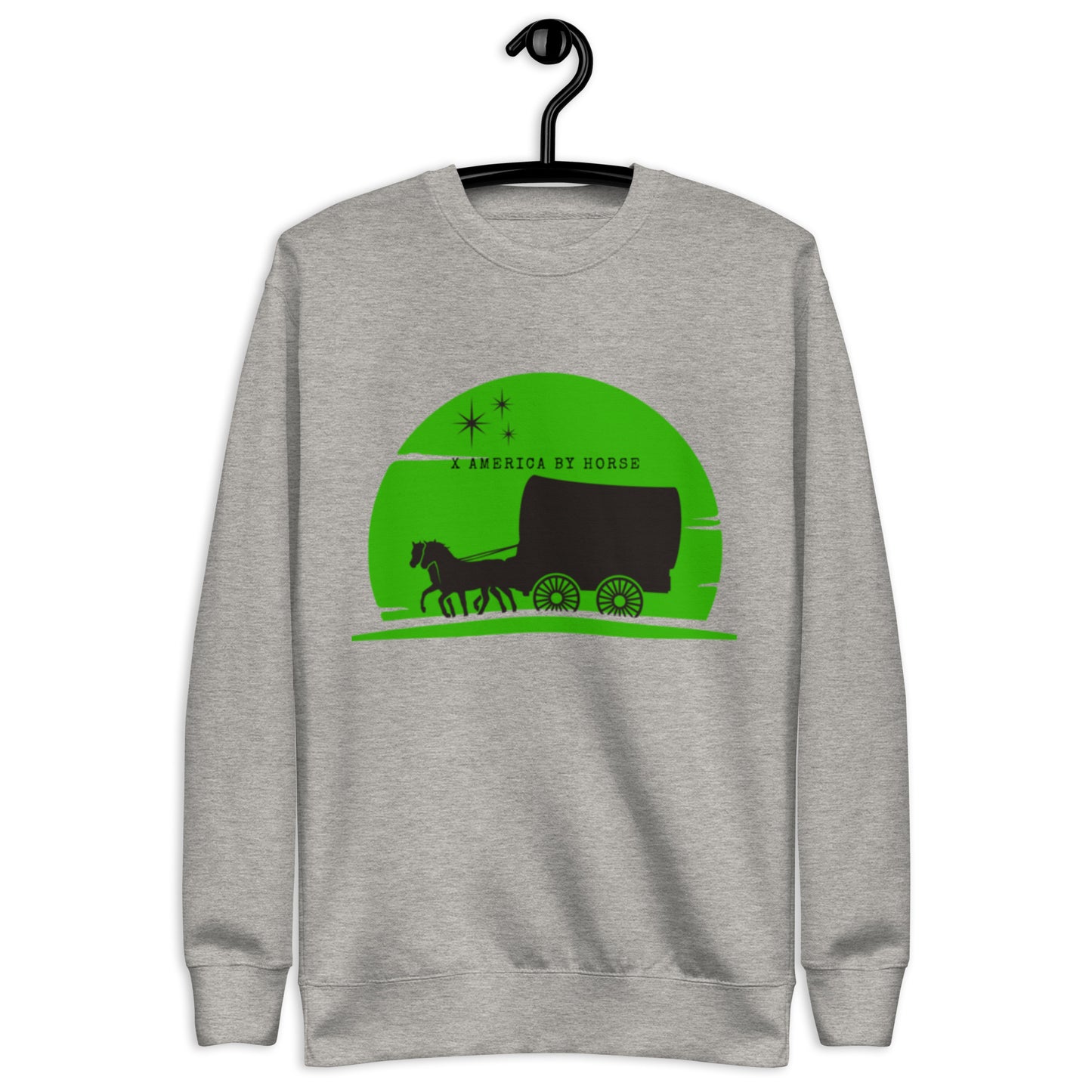 X America by Horse Green Sweatshirt